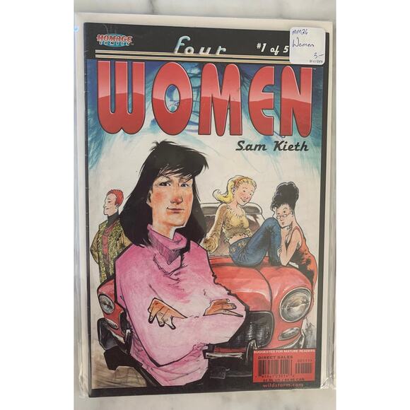 "Four Women" Comic Books No. 1 & 3 of 5 - Picture 4 of 6